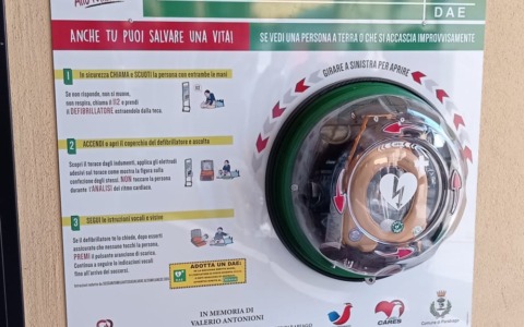 Domenica l’inaugurazione della nuova postazione Dae