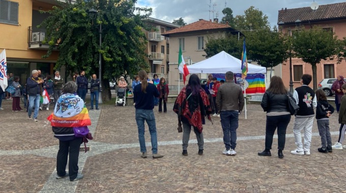 Un presidio per dire “no” alla guerra