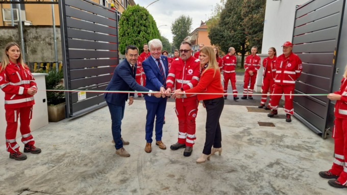 Inaugurata la nuova sede della Croce Rossa di Legnano
