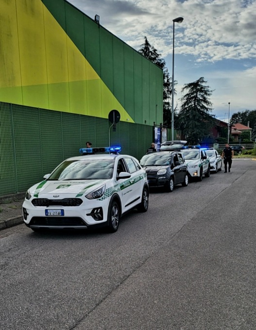Corso di guida sicura per gli agenti della Polizia Locale di Nerviano e Pogliano