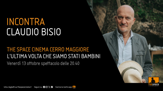 Claudio Bisio al cinema di Cerro per presentare il suo nuovo film