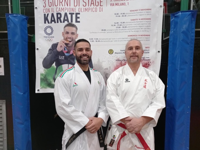Una full immersion di karate al fianco di Luigi Busà