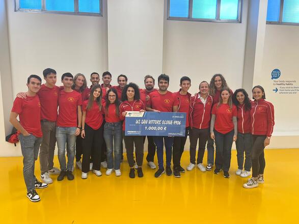 L’Atletica leggera dell’Us San Vittore Olona premiata con “Costruiamo il futuro”