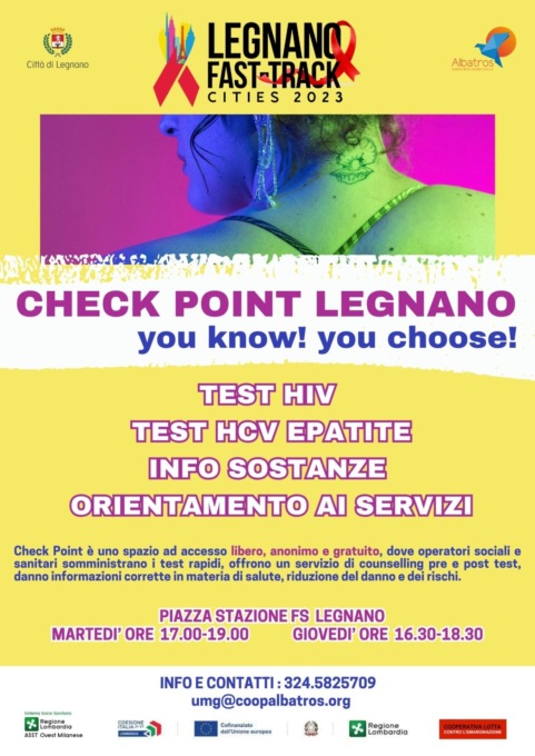 In stazione test rapidi per Hiv ed epatite C