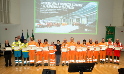 Sono 175 i premiati dalla Regione per l'impegno per la sicurezza stradale