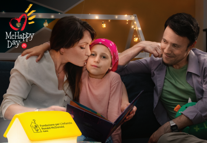 Una raccolta fondi per le case famiglia di Fondazione Ronald Mcdonald