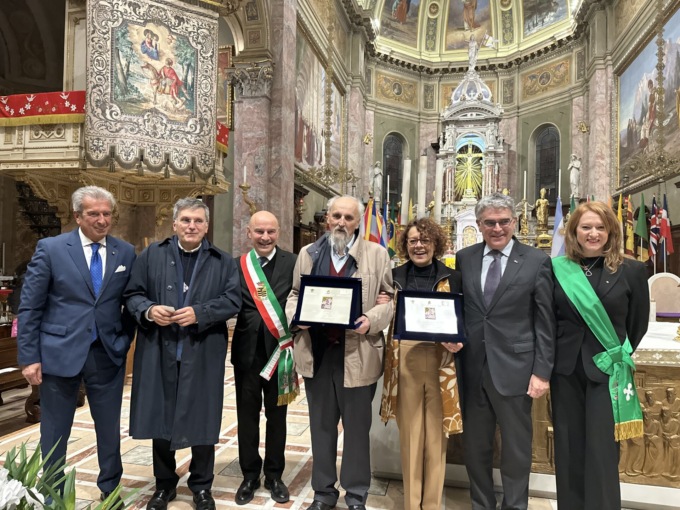 Il San Martino d’Oro a Natalia Tunesi e Carlo Morani