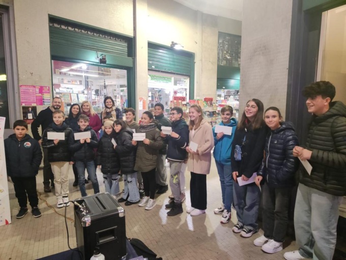 La premiazione dei campioni di lettura e podcasting dell’Istituto Perlasca di Bareggio