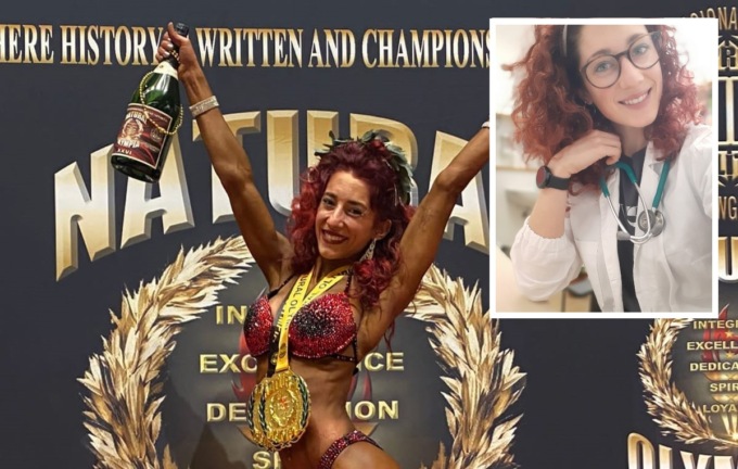 Carolina Antinori, il medico di base campionessa di bodybuilding