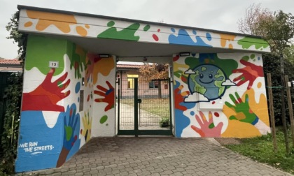 Cusago: nuovo murales alla scuola dell’infanzia