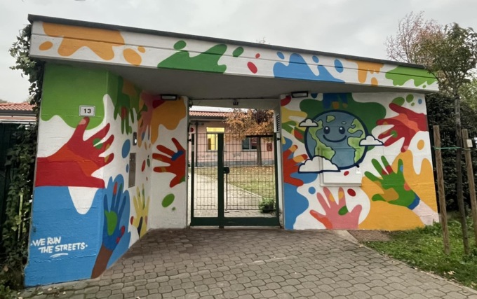 Cusago: nuovo murales alla scuola dell’infanzia