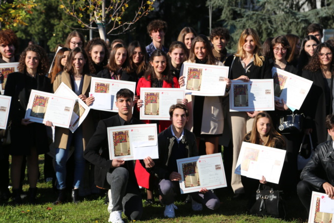 Giornata dello studente: 162 “borse” per un totale di 242mila euro