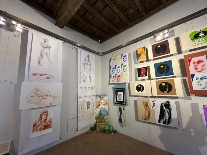 Due decenni di liceo artistico Dell'Acqua in mostra al Castello