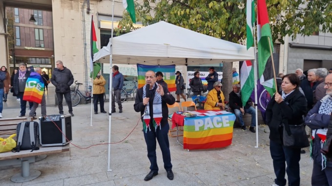 Tanti in piazza per il cessate il fuoco in Palestina
