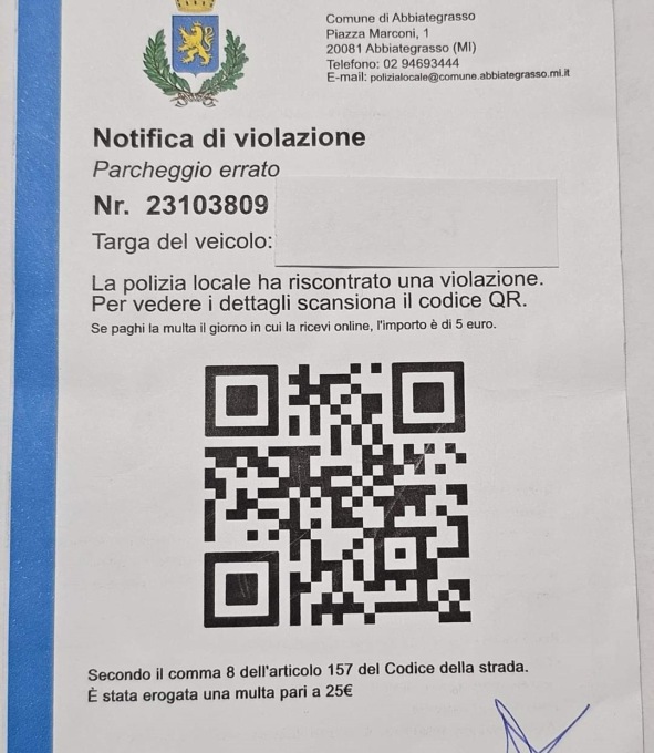 Abbiategrasso: la truffa delle multe false