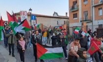 Ben 200 persone in corteo per la Palestina: "Stop al genocidio a Gaza"