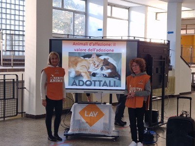 La Lav a scuola per il rispetto degli animali