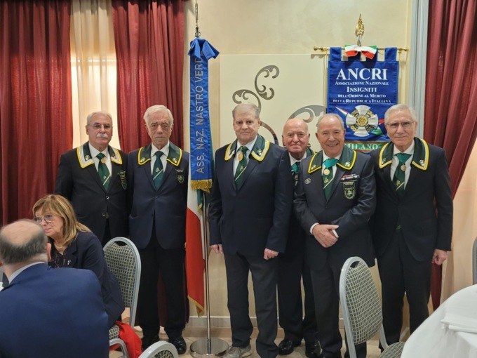 Scambio degli auguri per l’associazione nazionale Nastro Verde