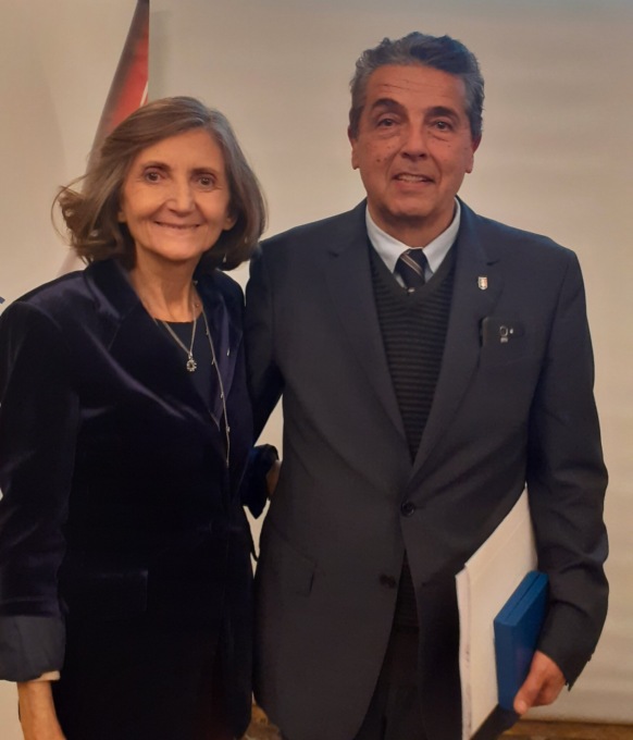 cerimonia condotta dalla vicepresidente provinciale del CONI Claudia Giordani (nota sciatrice azzurra del passato, medaglia d’argento nello slalom ai giochi olimpici di Innsbruck nel 1976).
