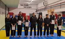 Due nuovi istruttori escono dalla scuola di karate Shorei Shobukan