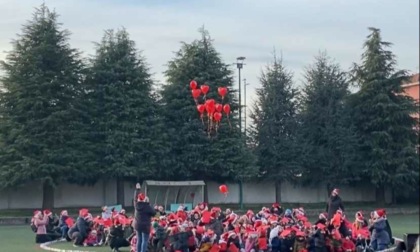 I palloncini lanciati dalla scuola sono stati ritrovati da due gemelli di Parma