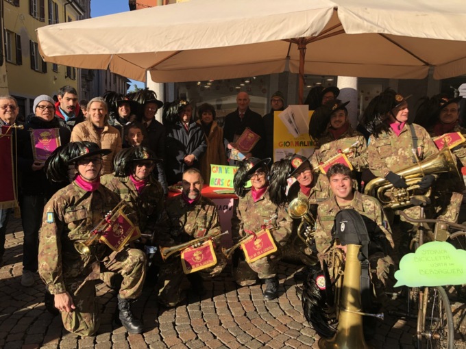Auguri di fine anno per i Bersaglieri di Abbiategrasso