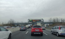 Incidente in A8 in direzione Varese: lunghe code in autostrada