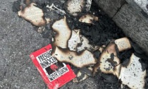 Strappato e bruciato il libro della casetta: la Polizia Locale cerca i responsabili