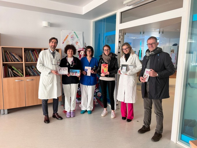 Un dono ai bambini ricoverati in ospedale