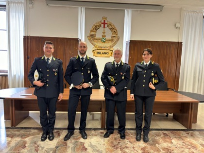 Truffatori senza scrupoli, il vicesindaco Grassi premiato dal suo Comando