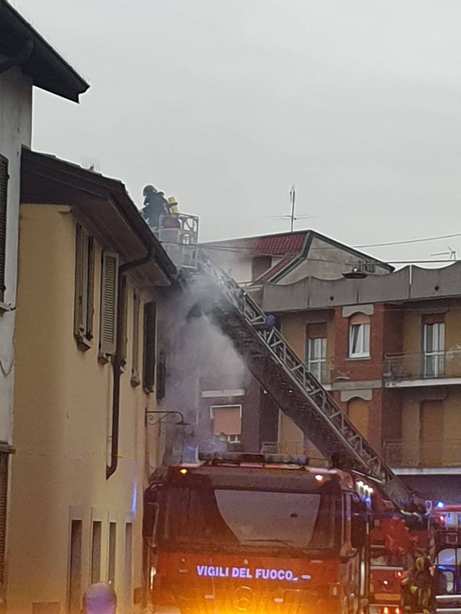 Incendio Corbetta