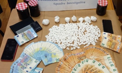In casa quasi 500 dosi di cocaina: arrestato