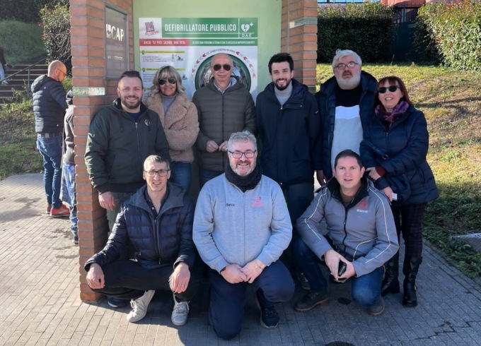 Un defibrillatore in memoria di “Ciky”