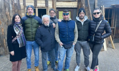 Ad Albairate un presepe a dimensione naturale