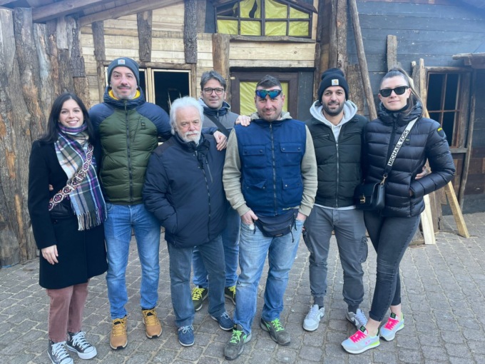 Ad Albairate un presepe a dimensione naturale