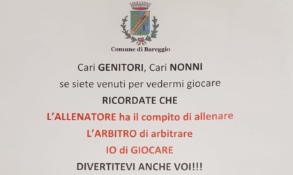 Nuovi cartelli nei centri sportivi: "Non urlate e non insultate"