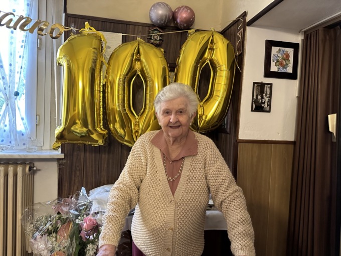 Corbetta in festa per i 100 anni di nonna Giuseppina