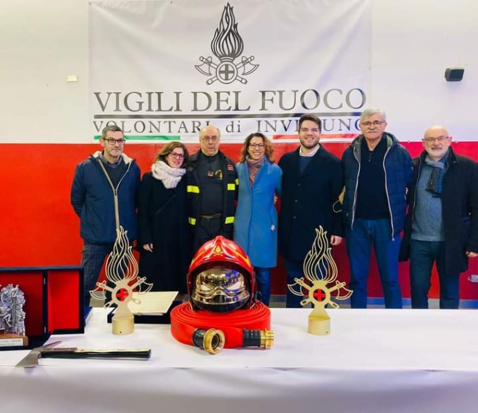 In pensione il capo distaccamento Paolo Riccardi: "Grazie dai tuoi 50 figli"