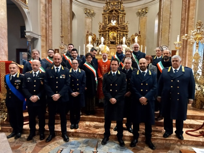 San Sebastiano, Parabiago teatro dei festeggiamenti della Polizia Locale Asse del Sempione