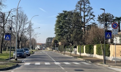 Nuovo attraversamento pedonale luminoso a Cusago