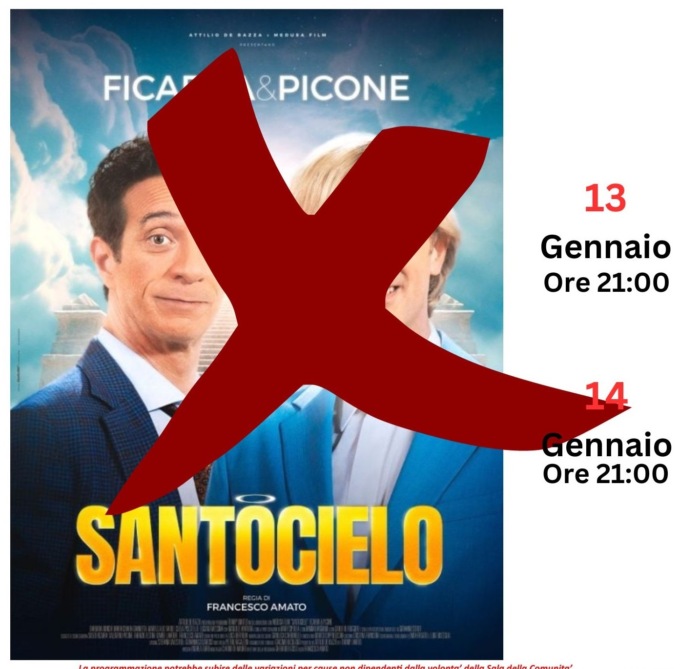 Il cinema parrocchiale “cancella” il film di Ficarra e Picone su richiesta del parroco