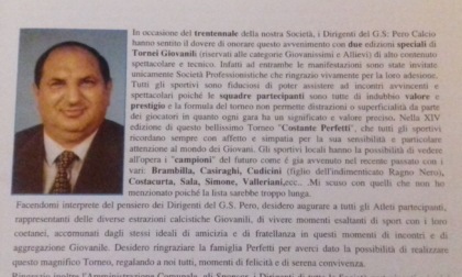 Addio presidente, Pero saluta Alessandro Gazzaniga