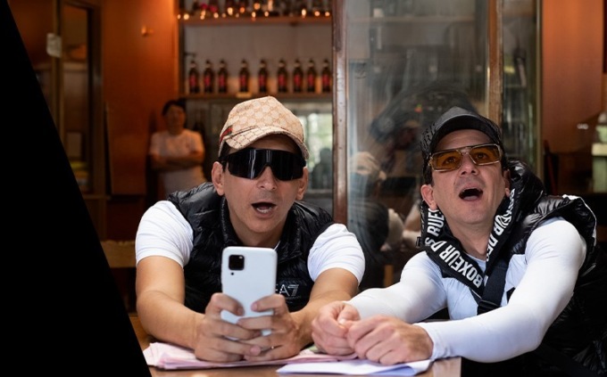 Mandelli e Biggio a Cerro per presentare “I soliti idioti 3”