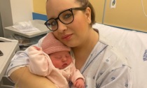 Gioia apre il 2024 dell'ospedale di Legnano: è lei la prima nata