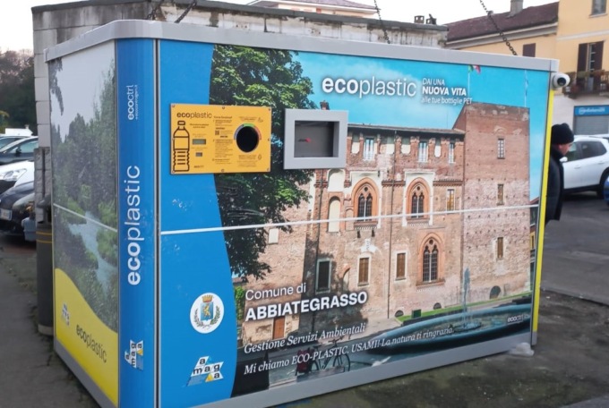 E’ arrivato il mangia-plastica ad Abbiategrasso