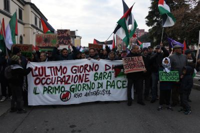 Solidarietà al popolo palestinese, con un corteo per le strade di Rho
