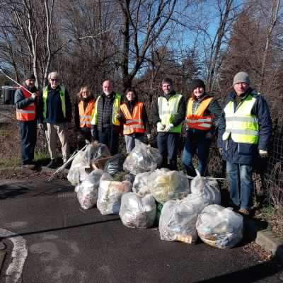 A caccia di… rifiuti, nuova impresa ecologica dei volontari dell’ambiente