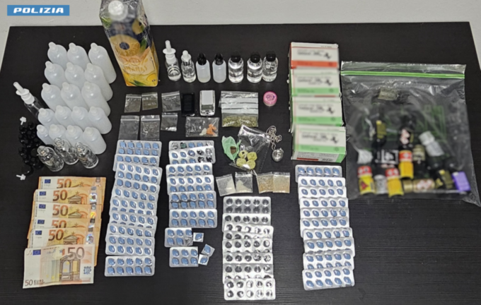 Metanfetamina e droga dello stupro: arrestata una persona