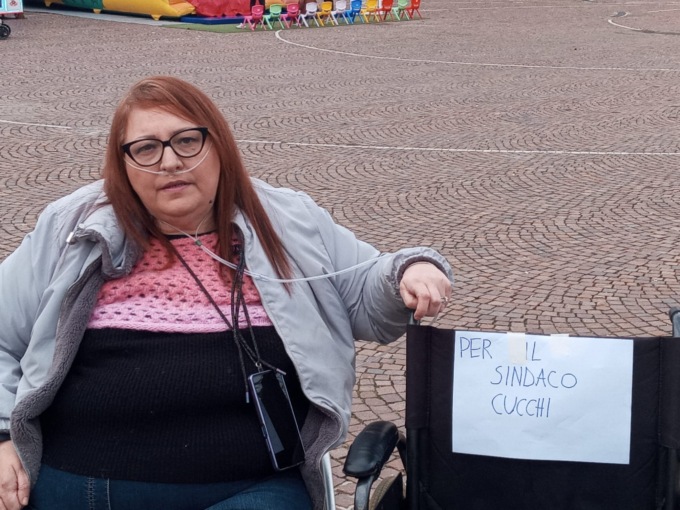 La crociata di Rita contro le barriere architettoniche