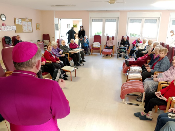 Monsignor Delpini in visita a Busto Garolfo e Olcella